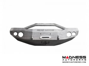 GMC Sierra 2500 Stealth Front Winch Bumper Pre-Runner Guard - Smittybilt XRC - Raw Steel WARN M12000 GMC Sierra 2500 Stealth Front Winch Bumper Pre-Runner Guard - Smittybilt XRC - Raw Steel WARN M12000